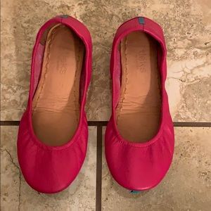 Tieks Fuchsia Ballet Flats, Size 7